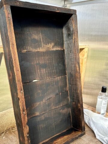 DIY Wooden Seed Starting Trays